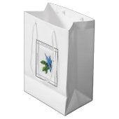 Lila  Moederdag Gift Bag Medium Cadeauzakje (Voorkant Gekanteld)
