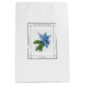 Lila  Moederdag Gift Bag Medium Cadeauzakje (Voorkant)