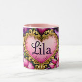 LILA ~ Mok gepersonaliseerd ~ zany ongebruikelijk (Midden)