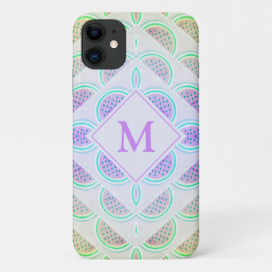 Lila Monnogram Watermeloen Case-Mate iPhone Case