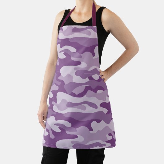 Lila monocolor Camo Schort (Insitu)