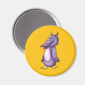 lila Monster Magneet (Voorkant / Achterkant)