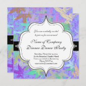 Lila najaarspringen in pastel kaart (Voorkant / Achterkant)