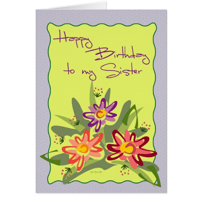 Lila omhulde bloemen-BDSis (Voorkant)