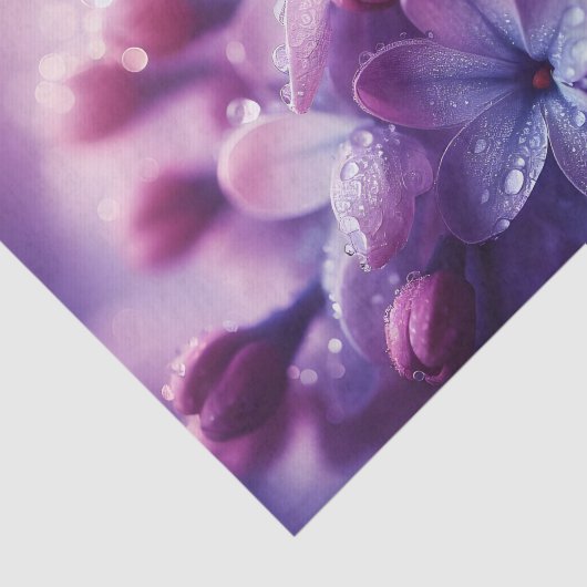 Lila ontkoppeling tissuepapier (Detail)