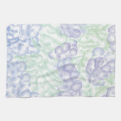 Lila ontwerp van de Waterverf Theedoek (Horizontaal)