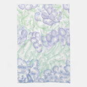 Lila ontwerp van de Waterverf Theedoek (Verticaal)