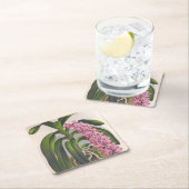  Lila orchidee Aerides Fieldingi Lindenia Kartonnen Onderzetters (Insitu)