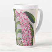  Lila orchidee Aerides Fieldingi Lindenia Latte Mok (Rechterhoek)