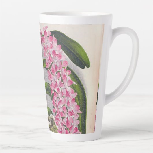  Lila orchidee Aerides Fieldingi Lindenia Latte Mok (Rechts)
