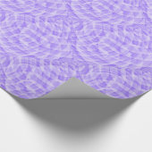 Lila Paars Abstract patroonpapier Cadeaupapier (Hoek)