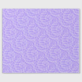 Lila Paars Abstract patroonpapier Cadeaupapier (Vlak)