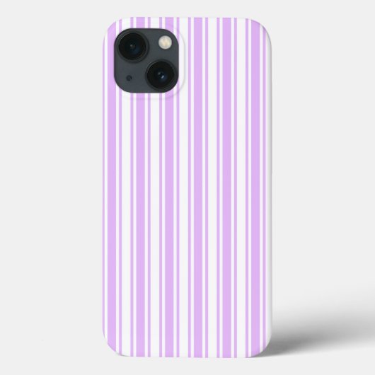 Lila paars en wit snoep strepen Hoesje-Mate iPh Case-Mate iPhone Case (Achterkant)