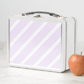 Lila paars en wit vijf strepen patroon (In situ)