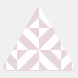 Lila Paars geometrisch decomgrenzingspatroon Sticker
