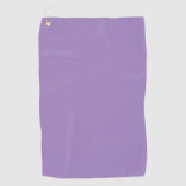 Lila Paars Golfhanddoek (Voorkant)