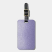 Lila Paars leder Bagagelabel (Voorkant verticaal)