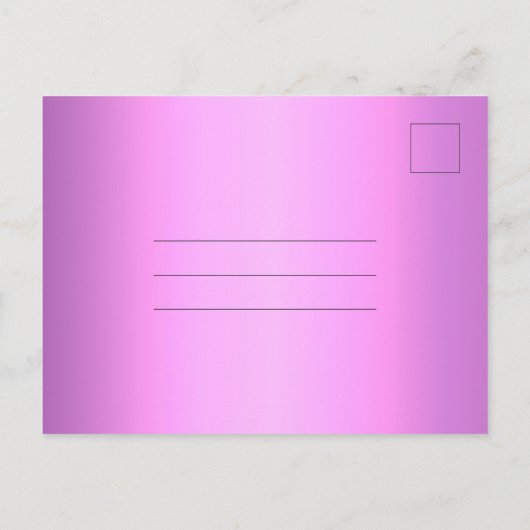 Lila Paars zoet 16 Bewaar de datum Briefkaart (Achterkant)