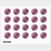 Lila Paarse 2 Letter Monogram Wax Seal Stickers (Vel)