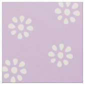 Lila paarse bloemen Boho esthetisch patroon Stof (Close Up)