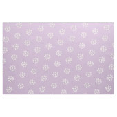 Lila paarse bloemen Boho esthetisch patroon Stof (Fat Quarter)