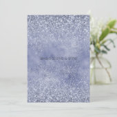 Lila Paarse glitter Glitz glans (Staand voorkant)