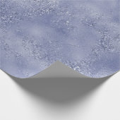 Lila Paarse glitter Glitz glans Cadeaupapier (Hoek)