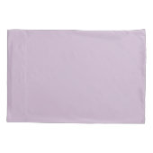 Lila Paarse Griekse sleutel monogram standaard Kussensloop (Achterkant)