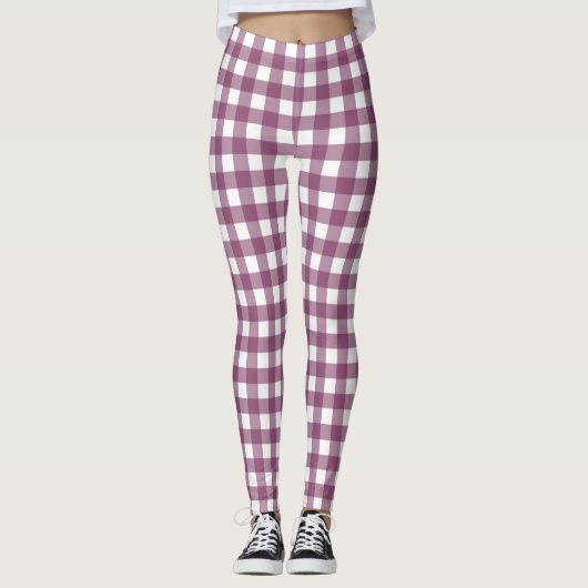 Lila Paarse Leggings (Voorkant)