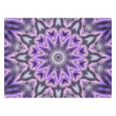 Lila paarse mandala tafelkleed (Voorkant (Horizontaal))