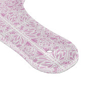 Lila Paarse Mediterrane Tegel Monogram Bruiloft Snijplank (Hoek)