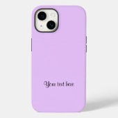 Lila-Paarse, vaste SJABLOON in kleur, Case-Mate iPhone Case (Achterkant)