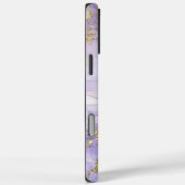 Lila paarse waterverf Inkt Case-Mate iPhone Case (Achterkant / Rechts)