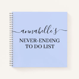 Lila pasta die nooit eindigt om Notitieboek van li