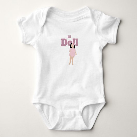 Lila pop T-Shirt Baby Body (Voorkant)
