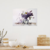 Lila Poster (Keuken)