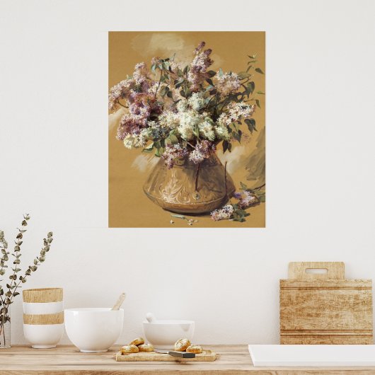 Lila Poster (Keuken)