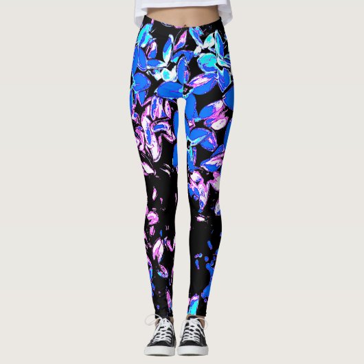 Lila psy leggings (Voorkant)