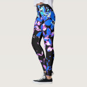 Lila psy leggings (Links)