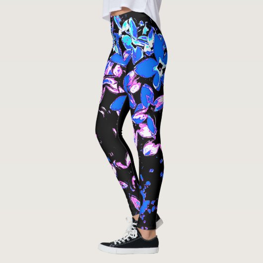 Lila psy leggings (Links)