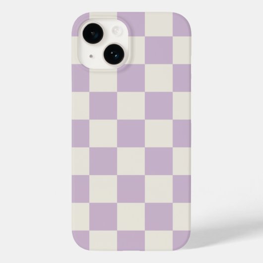 Lila retro controle Case-Mate iPhone case (Achterkant)