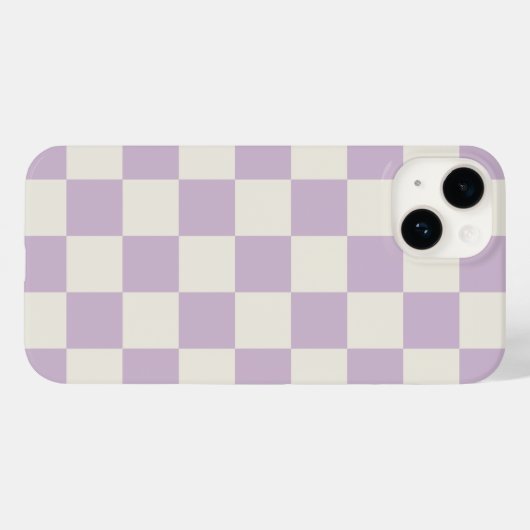 Lila retro controle Case-Mate iPhone case (Achterkant (horizontaal))