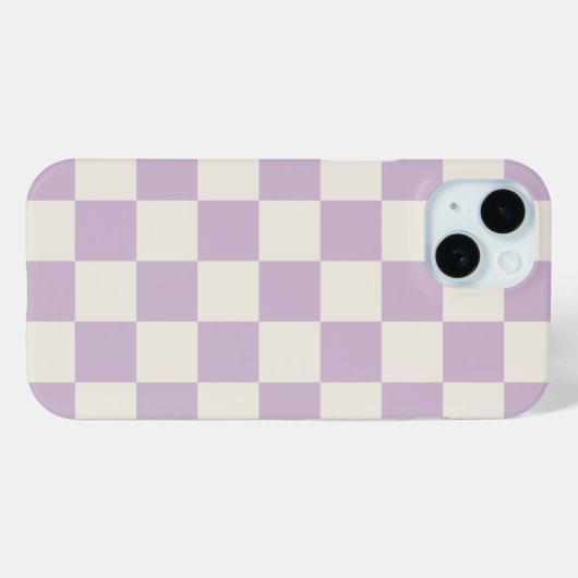 Lila retro controle Case-Mate iPhone case (Achterkant (horizontaal))