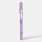 Lila rolpatroon Case-Mate iPhone case (Achterkant / Links)