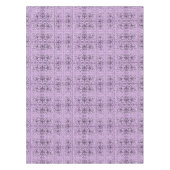 Lila rolpatroon tafelkleed (Voorkant)