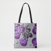Lila Roos Shopper- Tote Bag (Voorkant)