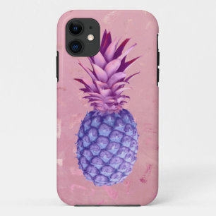Lila roze anananas Case-Mate iPhone case
