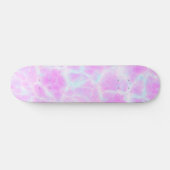  Lila roze Aqua Groovy Tie Dye Persoonlijk Skateboard (Horizontaal)