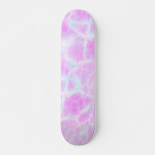 Lila roze Aqua Groovy Tie Dye Persoonlijk Skateboard