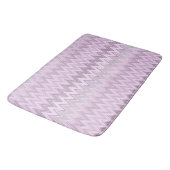 Lila, roze, zigzag badmat (Gekanteld)